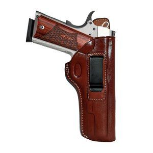 COLT 1911 4'' 4.25'' FM Hand Made Leather Holster Right Hand BL1